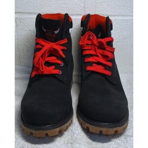 Timberland Chicago Bulls Suede Leather Premium Waterproof Men's Boots Size 12